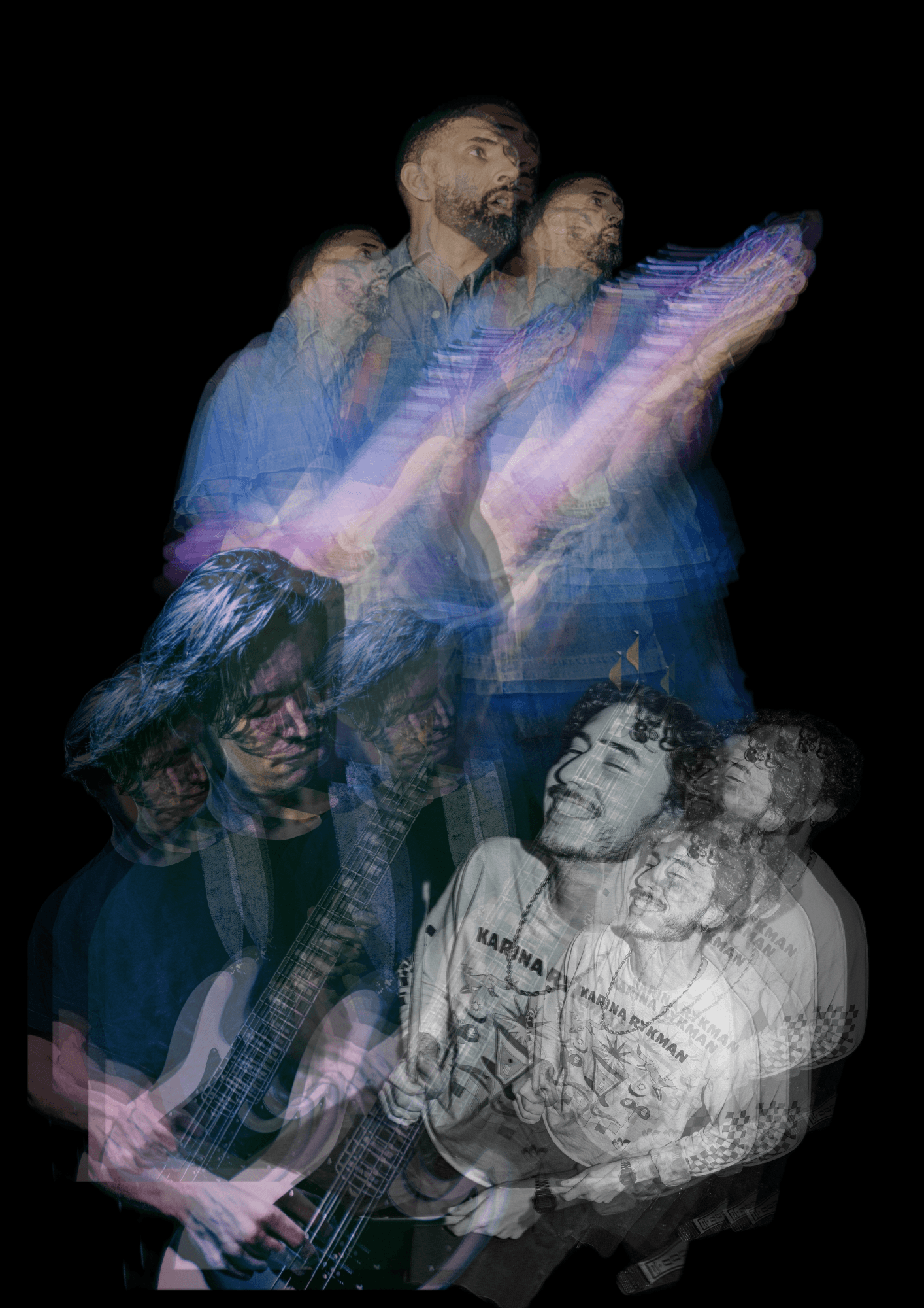 The Backstacks performing live