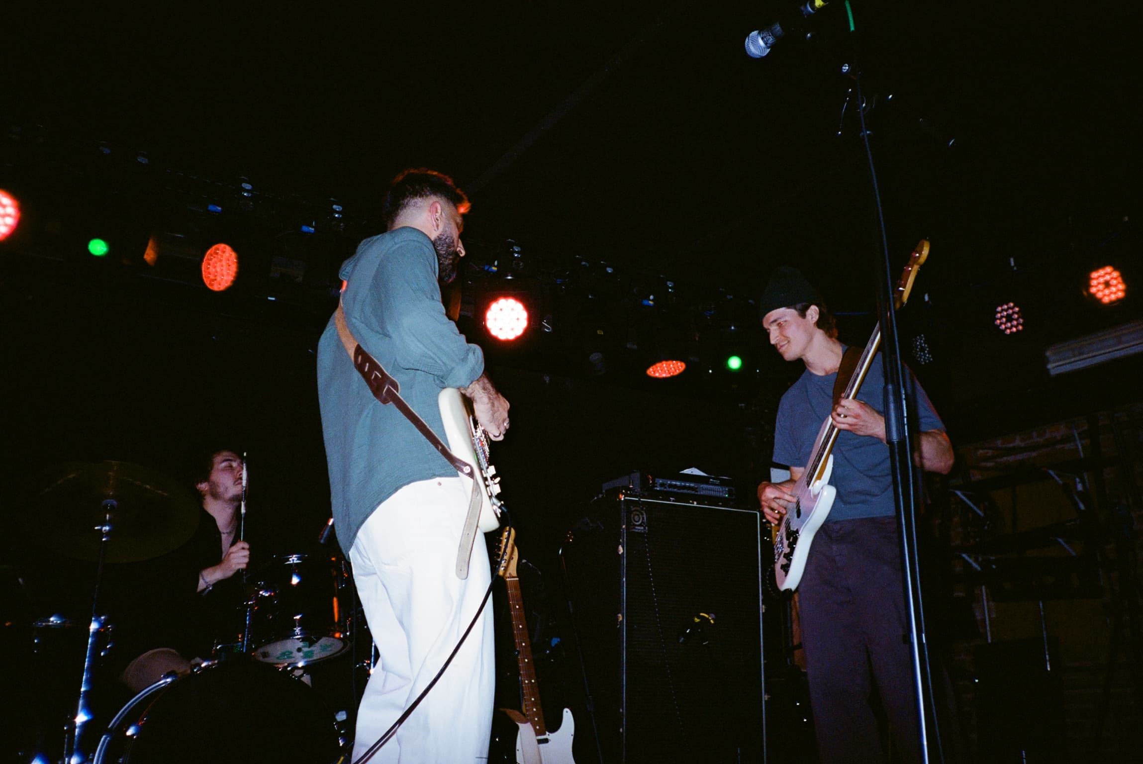 The Backstacks performing live